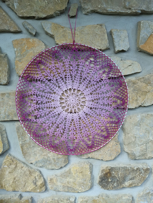 Háčkovaná mandala — foto 5