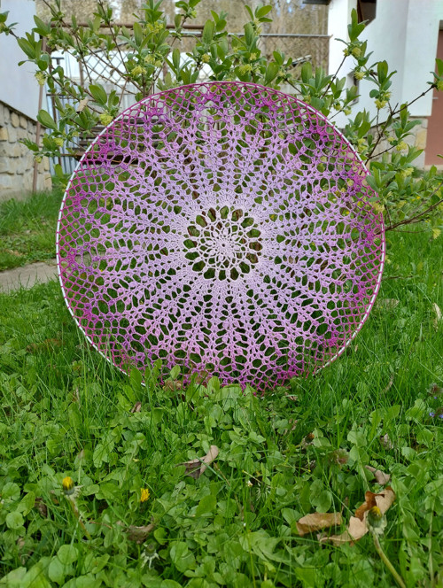 Háčkovaná mandala — foto 2
