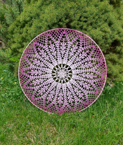 Háčkovaná mandala — foto 3