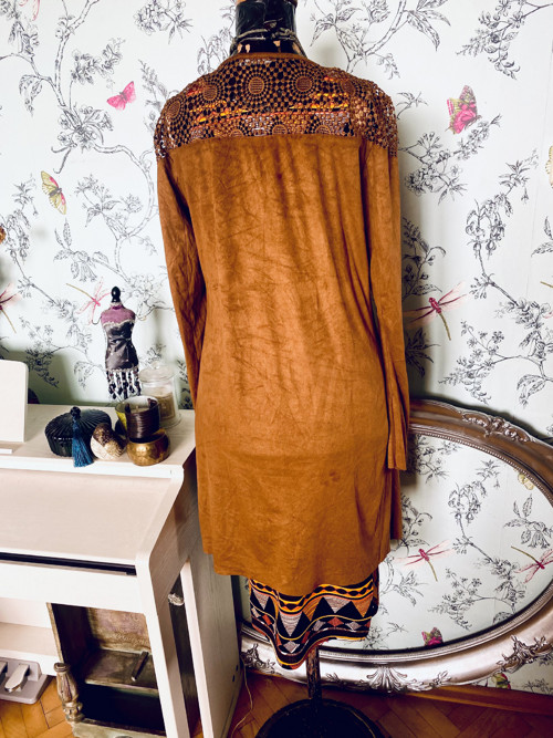 Kardigan boho hippie indiánský — foto 5
