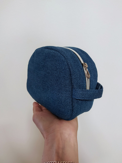 Kosmetická taštička riflová — foto 2