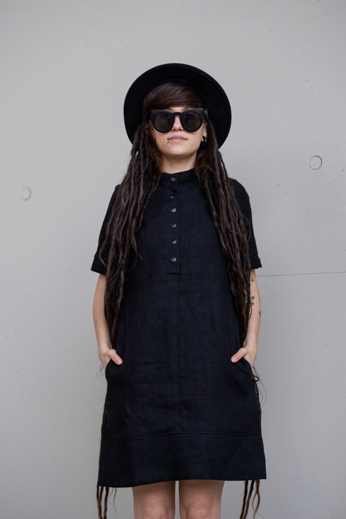 Šaty ASH mond/ LEN — foto 6