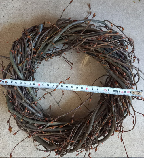 Věnec z proutí průměr cca 30 cm — foto 2