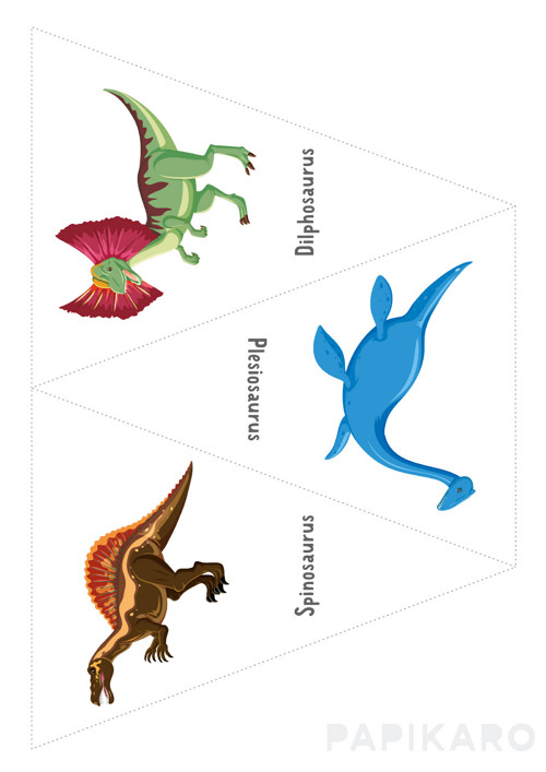 Girlanda Dinosauři — foto 4