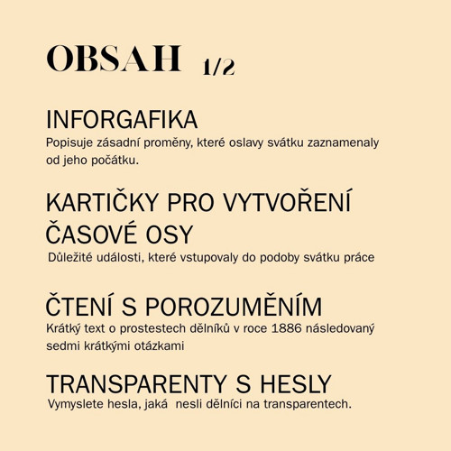 Svátek práce - pracovní listy — foto 2