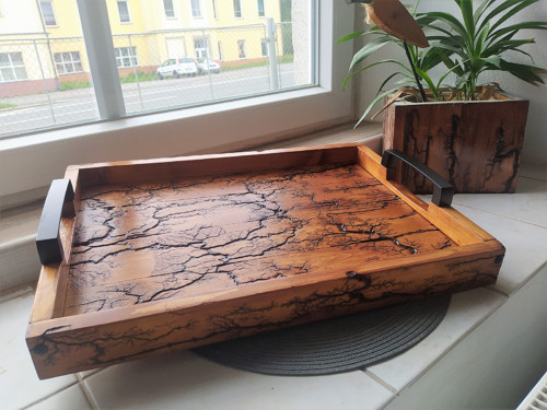 Dřevěný podnos — foto 4