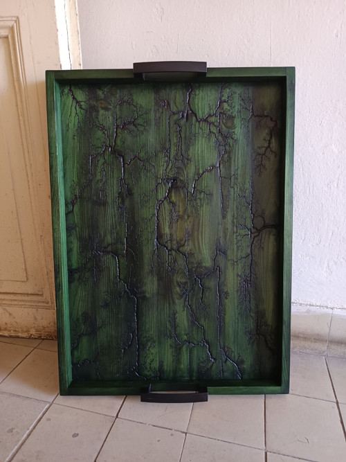 Velký dřevěný podnos — foto 2