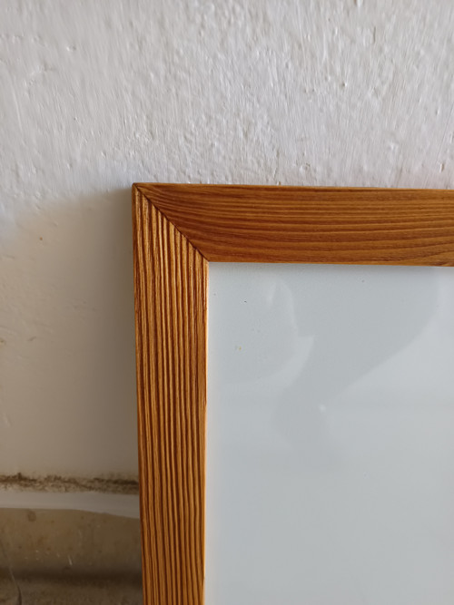 Dřevěný rámeček kartáčovaný formát A4 — foto 4