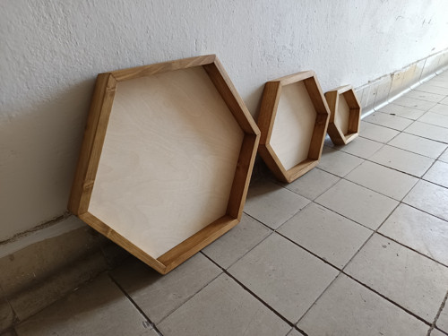SET hexagonů 3ks — foto 4