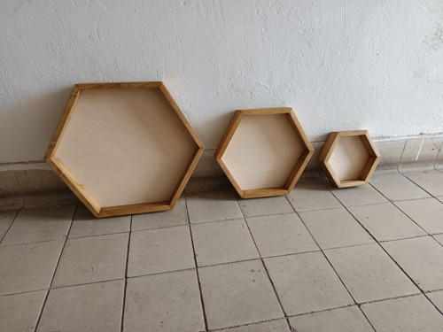 SET hexagonů 3ks — foto 2