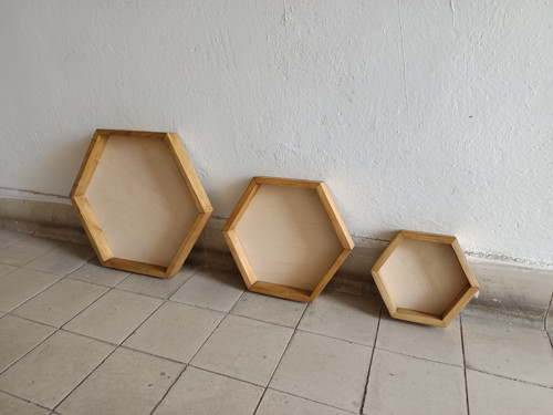 SET hexagonů 3ks — foto 3