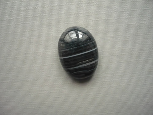Kabošon - onyx 18 mm, č.42Af — foto 2
