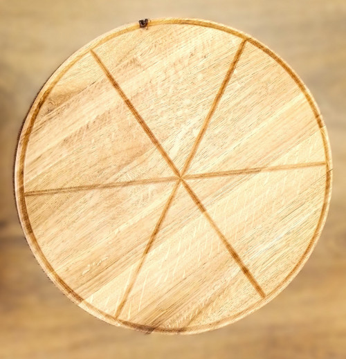 Dubový talíř na pizzu — foto 2