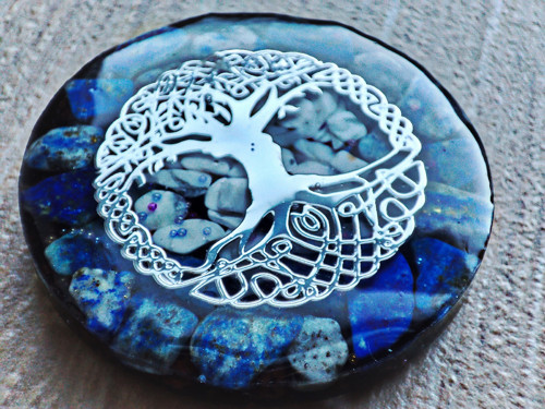 Orgonit do kapsy/na mobil - lapis lazuli — foto 2