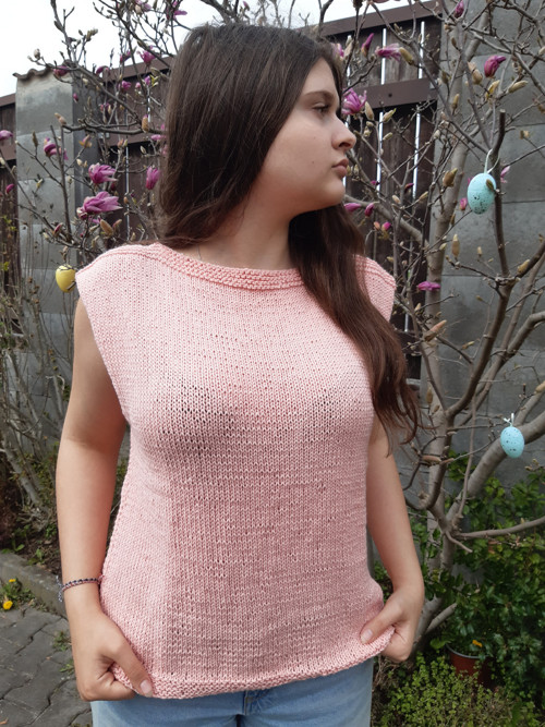 Top rúžový — foto 3