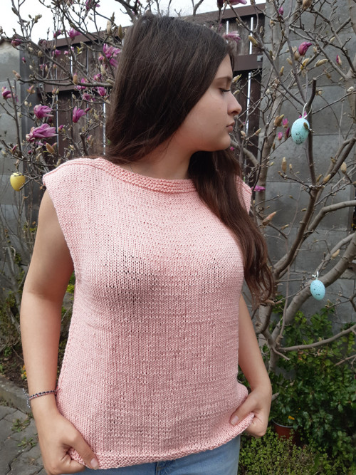Top rúžový — foto 4