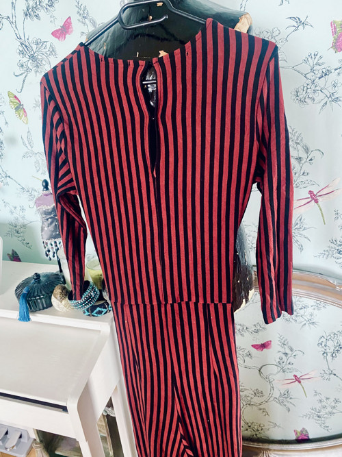 Overal proužky, dandy look — foto 5