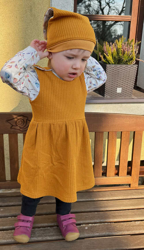 Triko dl. rukáv - BAREVNÉ LÍSTEČKY — foto 4