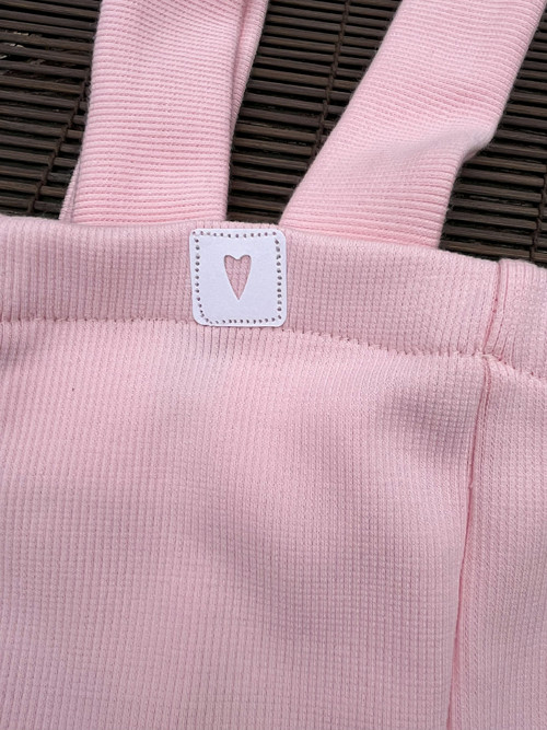 Žebrované tepláčky PINK — foto 3