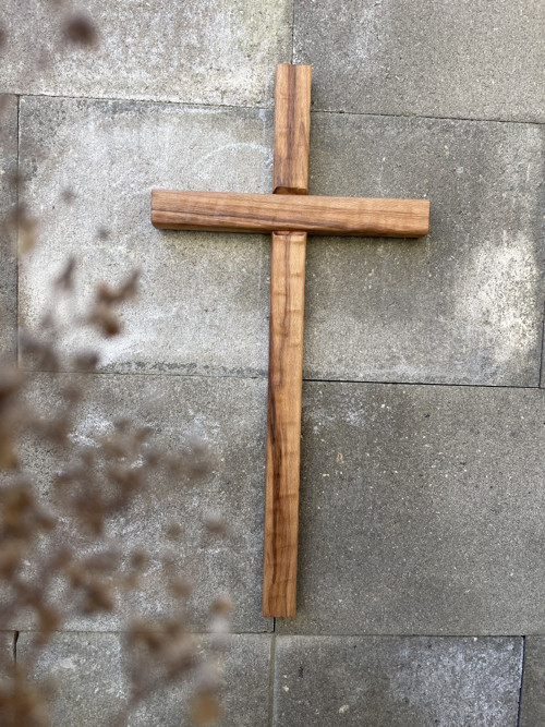 Kříž 50 cm s vrypy č.100 — foto 6