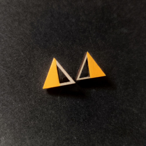Naušnice triangl — foto 4