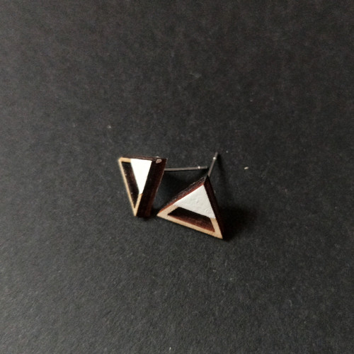 Naušnice triangl — foto 2