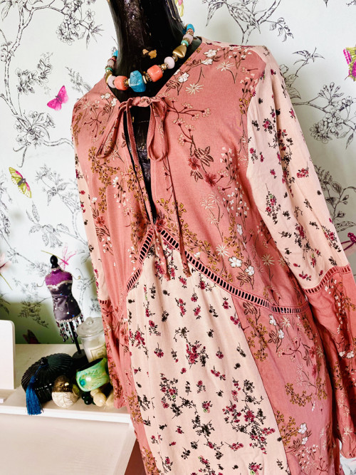 Boho šaty vzory pastelové — foto 2