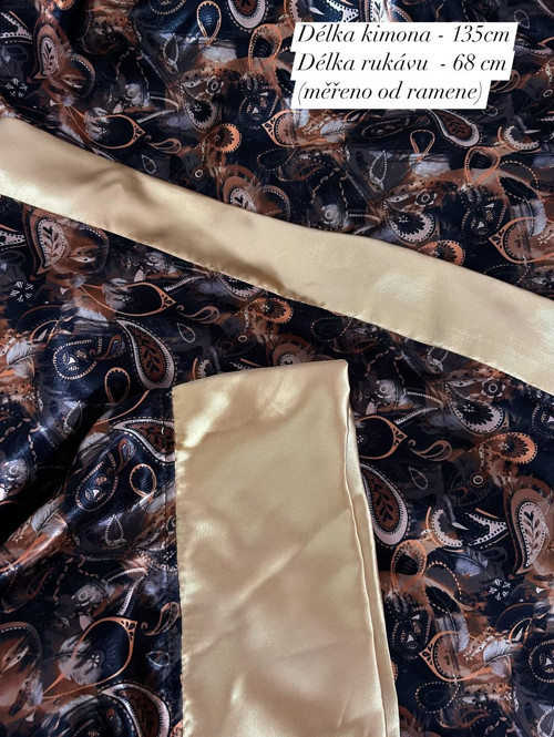 Kimono “Hawai” - brown — foto 5