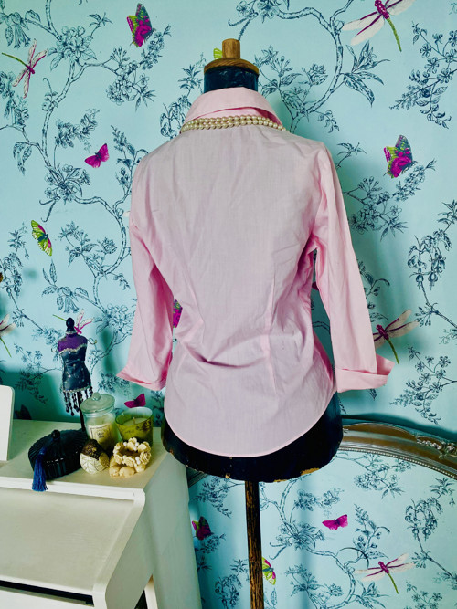 Košile klasická powder pink — foto 5