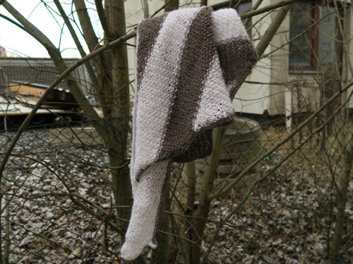 Pletený Šátek Z Angory — foto 3