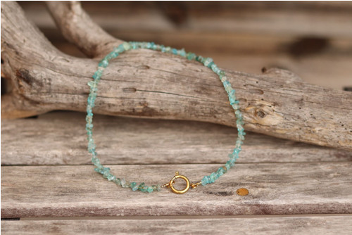 Náhrdelník apatit - choker — foto 2