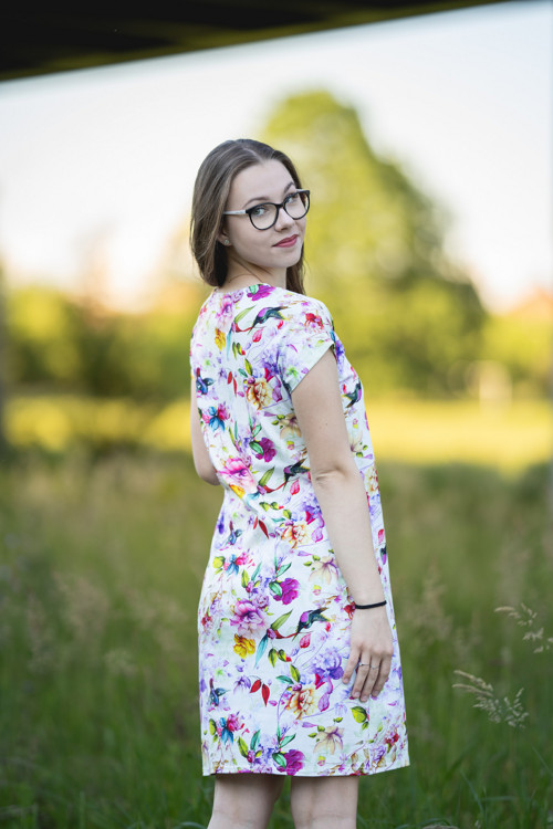 Šaty IREN ptáčci — foto 3