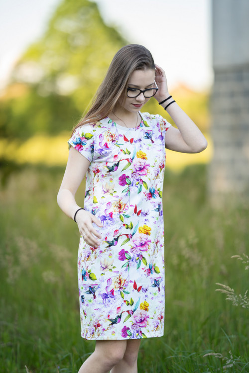 Šaty IREN ptáčci — foto 4