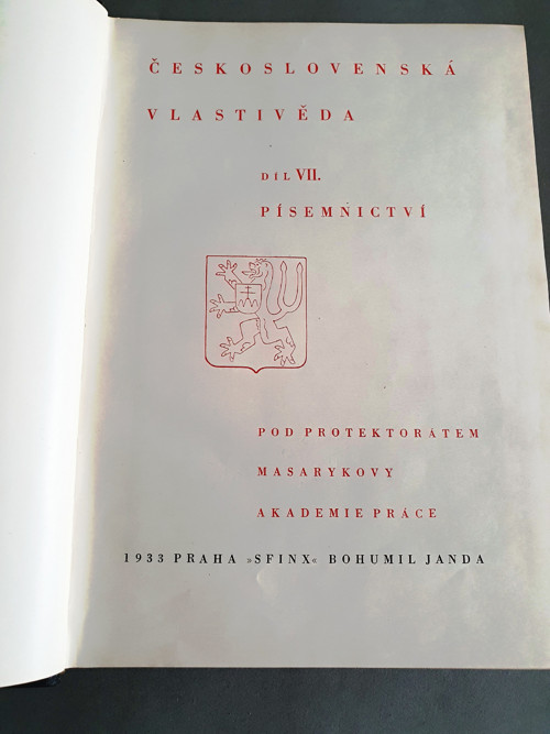 Československá vlastivěda — foto 2