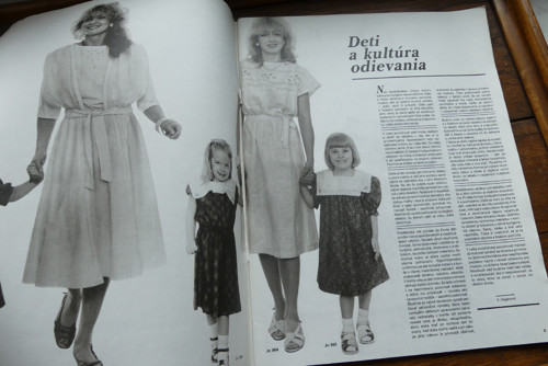 Časopis Móda, číslo 6/1986, střihy! — foto 3
