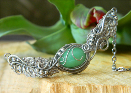Větvička z chrysoprasu — foto 6