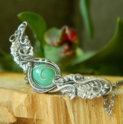 Větvička z chrysoprasu — foto 5