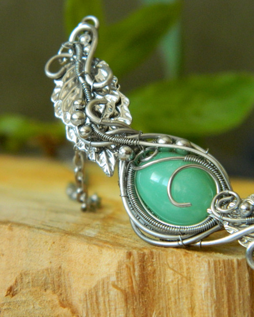Větvička z chrysoprasu — foto 3