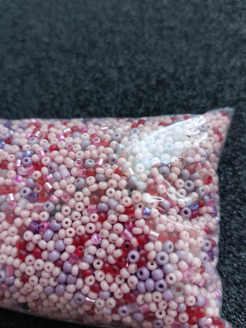 Různé korálky 80g — foto 2