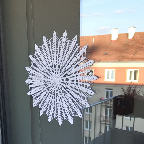 Háčkovaná mandala — foto 2
