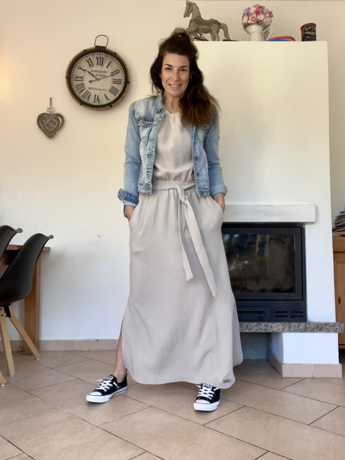 Letní mušelinové BOHO šaty — foto 2