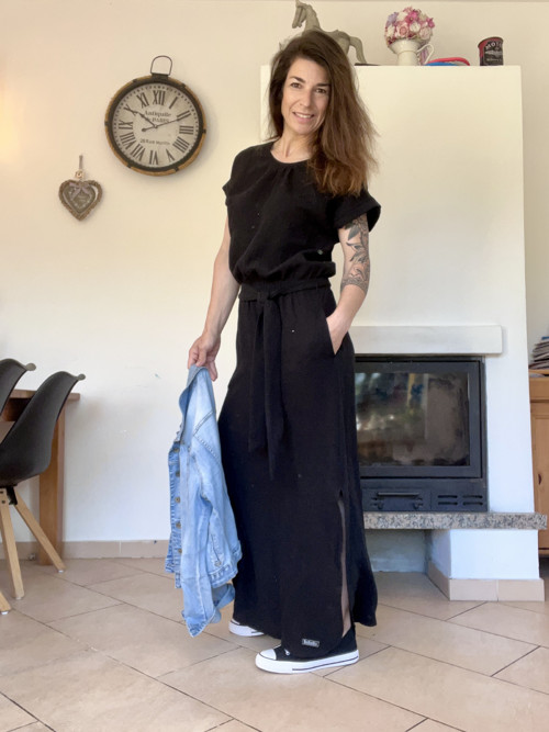 Letní mušelinové BOHO šaty — foto 4
