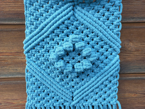 Modré macramé — foto 2