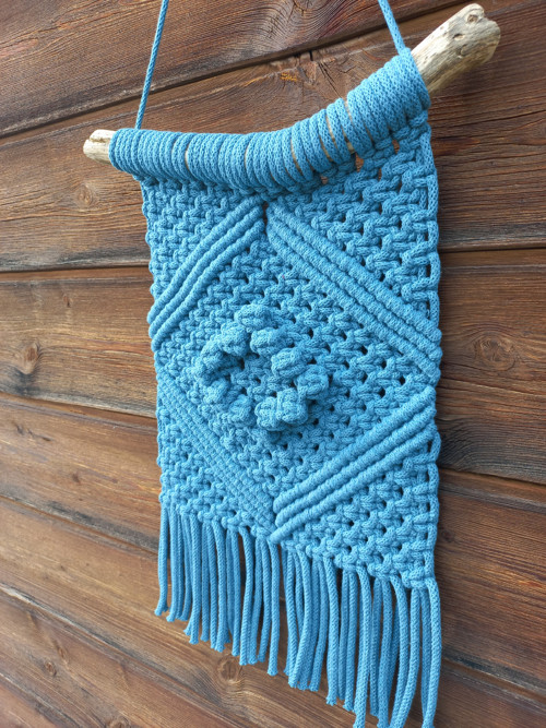 Modré macramé — foto 3