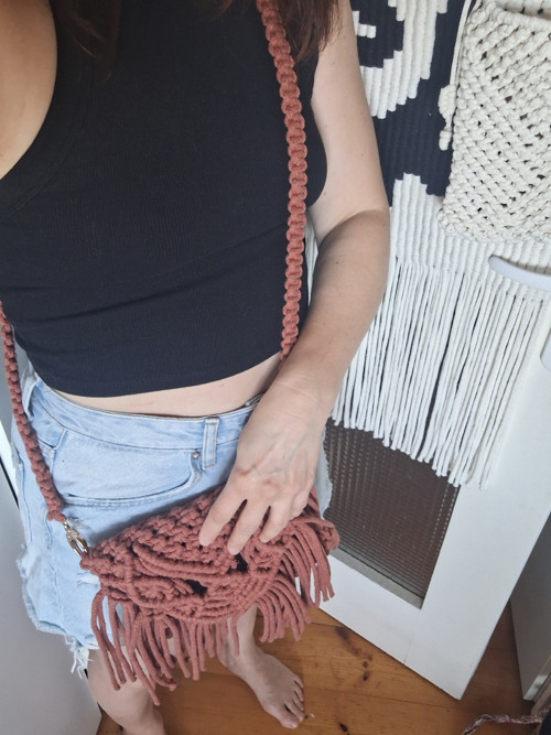 Boho kabelka Copper — foto 2