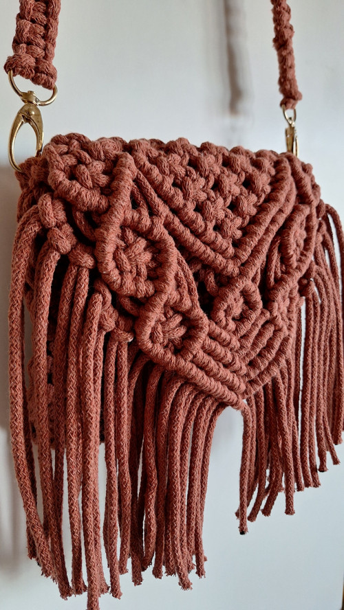 Boho kabelka Copper — foto 5