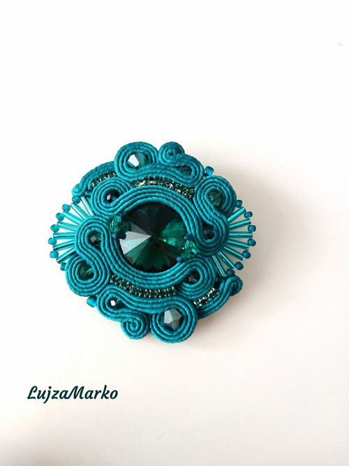 Serena soutache / sutaš brož — foto 2