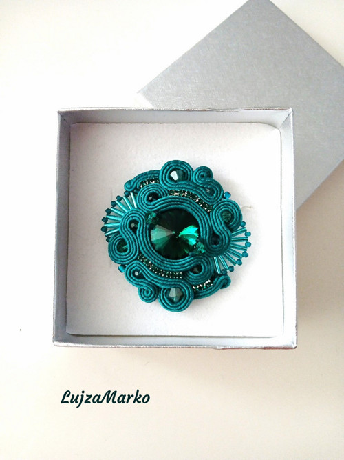 Serena soutache / sutaš brož — foto 4