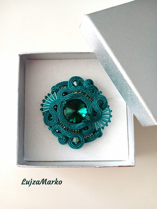 Serena soutache / sutaš brož — foto 5