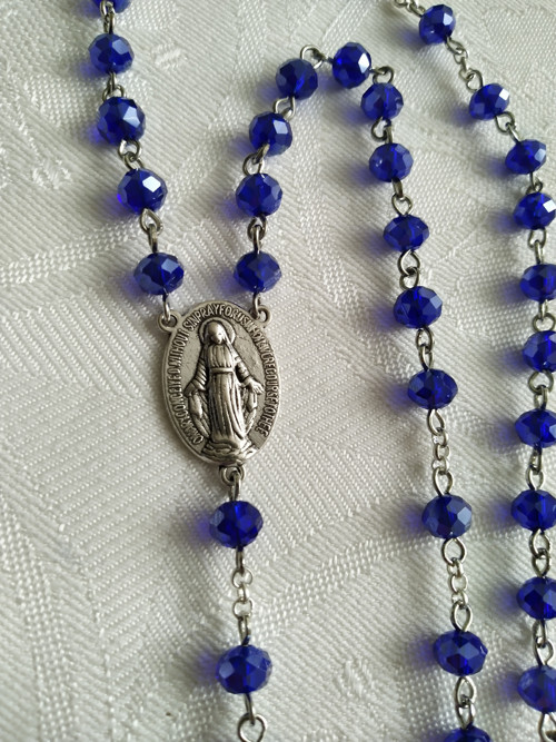Růženec - tmavě modrý — foto 3